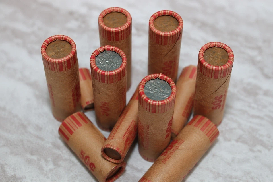 USA Rolle mit  50 x 1 Cent Abraham Lincoln Penny gemischte Rolle  - Bild 1 von 1