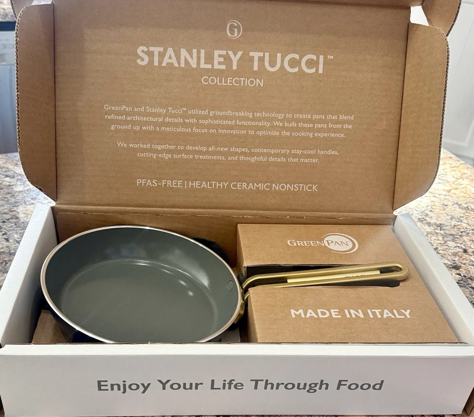 Stanley TUCCI Colección Green Pan 8" Nuevo Auténtico Williams-Sonoma - Imagen 4 de 4
