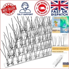 Classic Bird Spikes in Stainless Steel - Effective Solution for Small Birds