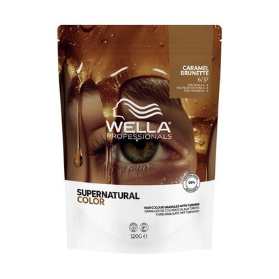 WELLA Supernatural Haarfarbe 6/37 Caramel Brunette 120g