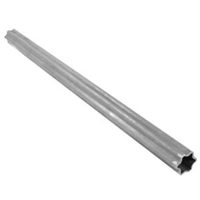 Weasler 39-3/8'' x 61 MM x 4.3 MM Wall Star Shaped Outer Profile Tubing 604-7961