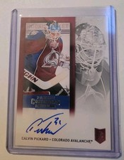 2013-14 Panini Playoff Contenders Ticket Calvin Pickard #164 Rookie Auto RC