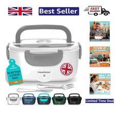 Portable 100W Electric Lunch Box - 1.5L Self-Heating for Adults & Travel
