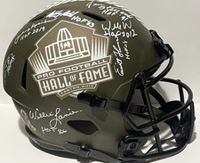 CHIEFS HOF STS Signed Auto Full Size FS Helmet BAS Lanier Roaf Shields Thomas