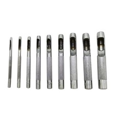 Precise Hollow Punch Rod Alloy Steel Punching Drill Craft Tool for Leather DIY