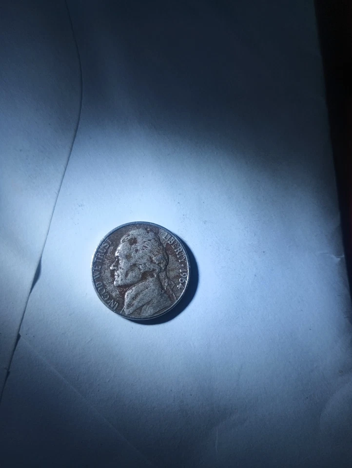1964 d jefferson nickel error - Image 2 of 2