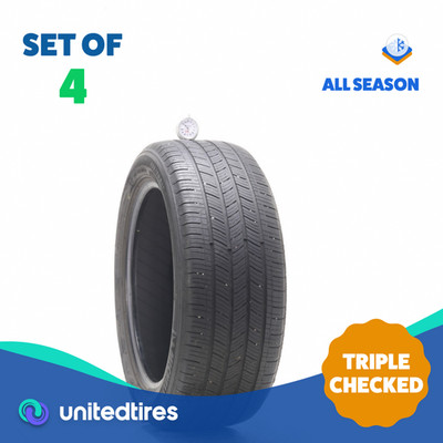 Set of (4) Used 225/50R17 Michelin Energy Saver A/S 94V - 5-5.5/32