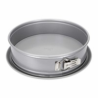 StäDter We Love Baking Springform Flachboden Backform Kuchenform Silber Ø 28 Cm