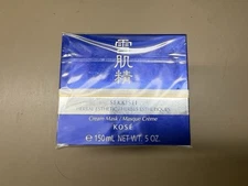 New Sealed Kose Sekkisei Herbal Esthetic Cream Mask 150 mL Net WT. 5 Oz