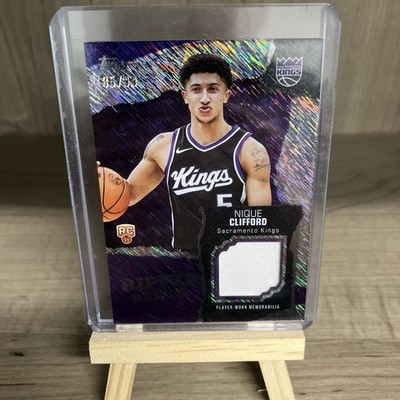 Nique Clifford 2025-26 Topps Rookie Ripper Relics /99 PLAYER WORN Kings RC