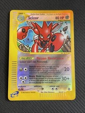 Pokemon TCG SCIZOR 32/147 Aquapolis - ENG ENGLISH on eBay