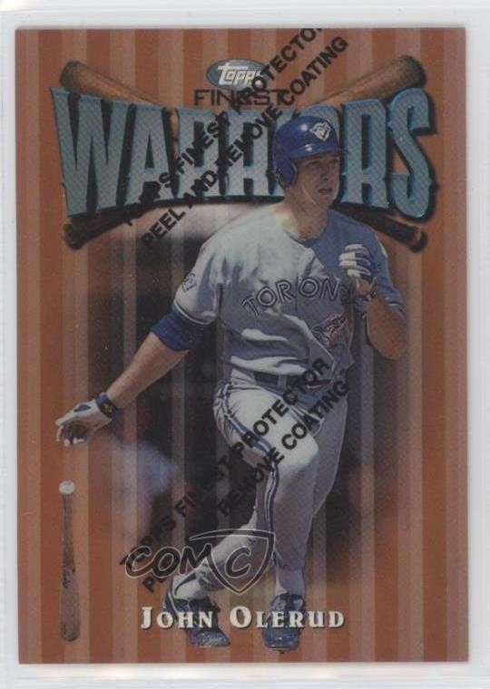 1997 Topps Finest Common - Bronze Refractor Common Bronze John Olerud #84 0mr3