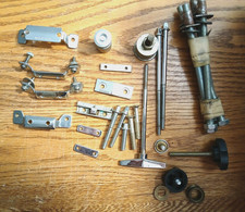 Lot of Vintage Drum Parts  Pieces Misc'l Lot Several Brands Sold As Is