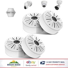 Round CCTV Camera Junction Box, Compatible with Most Indoor Outdoor Cameras