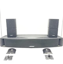 Bose VCS-10 Center Channel Speaker with 2 Cube Speakers