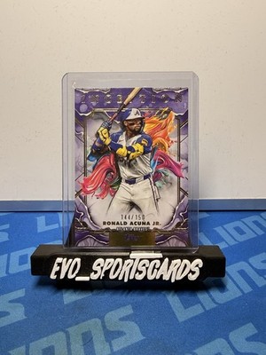 2025 Topps Inception Ronald Acuna Jr Atlanta Braves #71 Purple /150