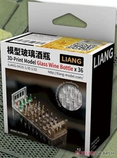 LIANG 0416 1/35 1/32 Wine Bottle (36 Pieces) (Plastic model) 3D Printed Parts