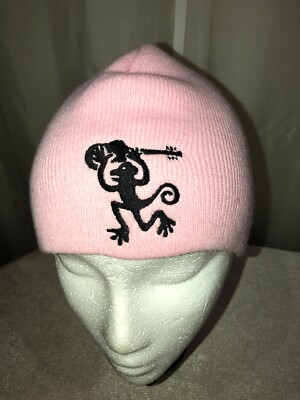 GUITAR MONKEY YOUTH Knit Hat Warm Winter Beanie GIRLS 