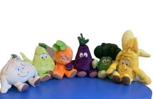 VITAMINI COOP peluche frutta e verdura Goodness Gang Banana Broccolo Fragola