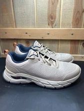Skechers Mens Arch Fit Air Cooled Sneakers Size 10.5 Taupe