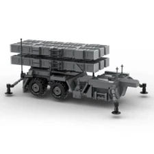ZITIANYOUBUILD MOC-121339 Sci-fi Military Rocket Launch Vehicle Model 527pcs