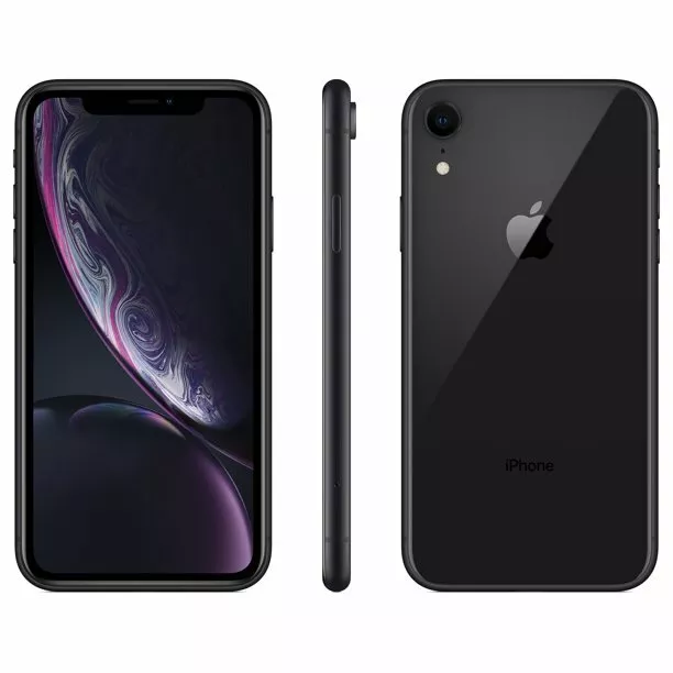 Walmart Family Mobile ONLY - Apple iPhone XR 64GB Black Sim No Contract Prepaid