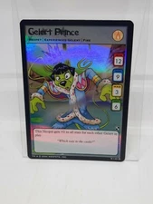 NEOPETS GELERT PRINCE HOLO FOIL BATTLE FOR MERIDELL SET 8/140 WOTC