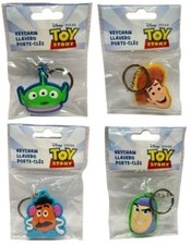 Toy Story Keyring Woody Buzz Alien Potato Head Rubber Keychain Gift