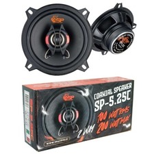 SP AUDIO SP-5.25C altoparlanti coassiali 2 vie da 13 cm 200 watt max 4 ohm auto