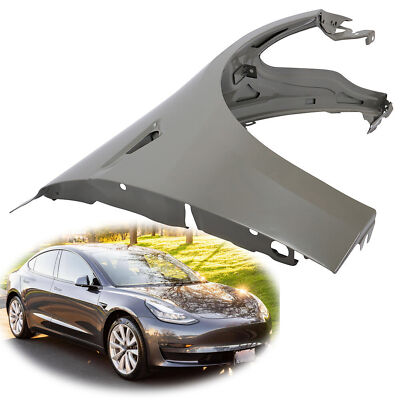 Front Right/Passenger Side Fender For 2017 18 19-2023 Tesla Model 3,Primed Steel