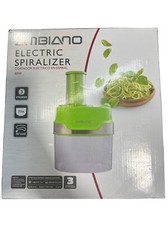 Electric Spiralizer by Ambiano 3 blade large food chute 80W
