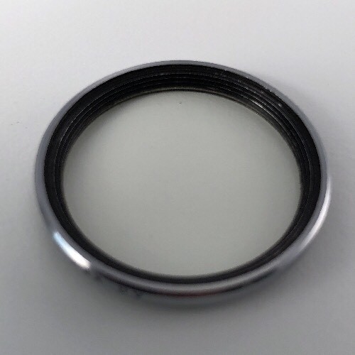 30MM Original Vintage PAX M2 UV FILTER Chrome Clean & Clear - Picture 2 of 3