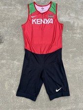 NWOT NIKE Pro Elite Kenya Olympic Track Field Singlet Speedsuit 898135-XXX L