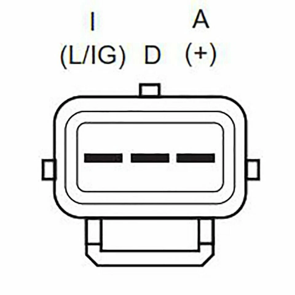 Alternador nuevo 7796N para Ford F-250 F-350 F-450 Super Duty 1999-2000-2001 7,3 L Foto 4 de 4