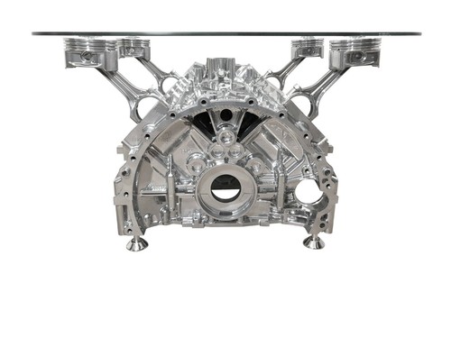 Aston Martin V8 Vantage Engine Block Coffee Table - Picture 5 of 12