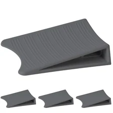 4 Pack Door Stoppers for Bottom of Door Rubber Door Stop Hold The Door Open i...