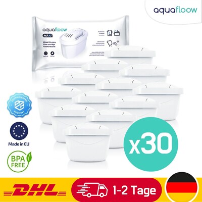 30x Filterkartuschen, ersetzen Brita Maxtra (auch Plus), Marella, Style, Flow