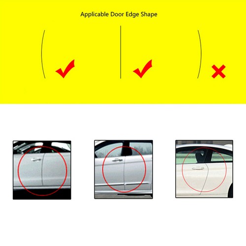 4Pcs Edge Guard Door Protector Anti Collision Scratch Strip Car Accessories - Picture 7 of 7