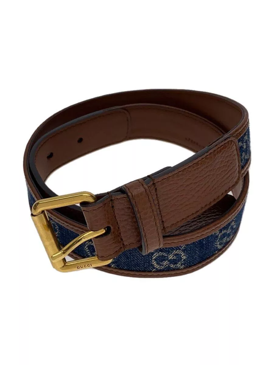 Ceinture GUCCI cuir IDG motif total femme 678694 Occasion