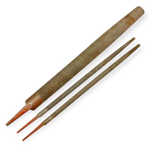 Simonds Nucut 12, 14 in Round and Half Round File Set, 3 Pcs, Made in USA - Picture 2 of 14