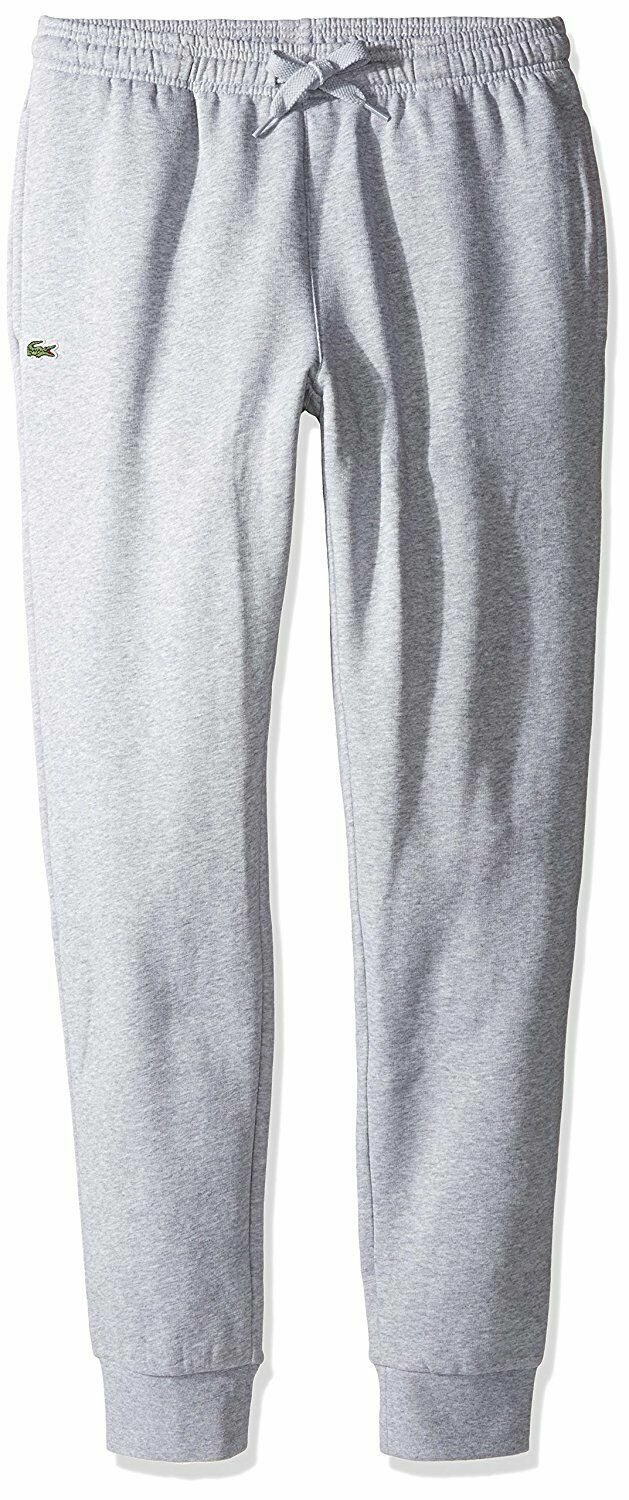 Спортивные теннисные спортивные штаны Lacoste Silver Chine из флиса - 94XL 19590₽