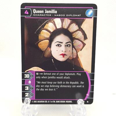 Star Wars CCG TCG Attack of the Clones 40/180 Queen Jamillia (A