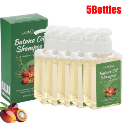 Batana Oil&Rosemary Shampoo for Hair Growth, Natural Anti Hair Loss Shampoo