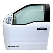 Door Ford F-250 Super Duty Front Driver side Oxford White 2023-2025 Assembly New