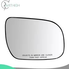For 2010-2013 Toyota Highlander Door Mirror Glass W/Plate Right Side Flat Heated
