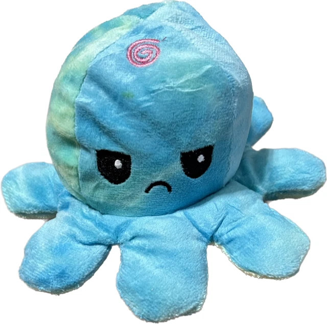 Reversible cheap octopus plush