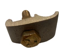 Penn Union GMS-5 Bronze Ground Clamp Connector 500-750 MCM for 1/4” Thick Bar