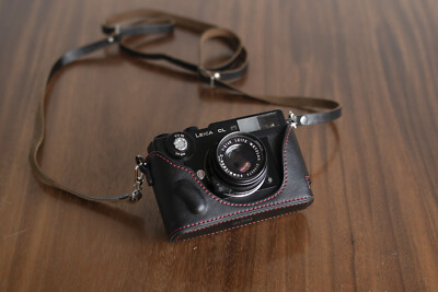 MRZHOUCASE Black Half Case for Leica Minolta CL Film Cameras 2021 New Version