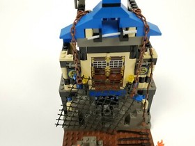 LEGO Ninja 3052 Ninja's Fire Fortress Complete Red Ninja Master Cannon Dragon