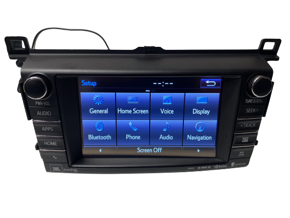 14 15 16 17 18 JBL TOYOTA RAV4 Radio APPS GPS Navigation